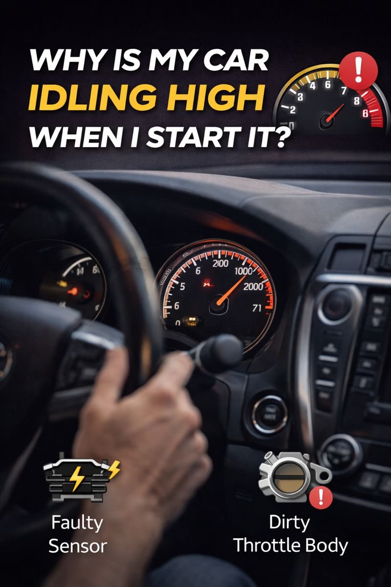 Read more about the article Why Is My Car Idling High When I Start It: Causes, Diagnosis, And Fixes