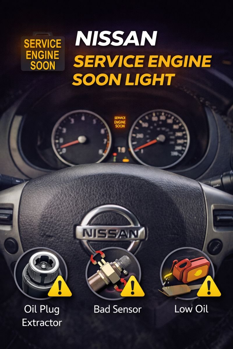 You are currently viewing Nissan Service Engine Soon Light: Meaning, Causes, And What To Do