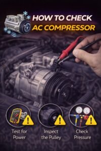 how to check ac compressor