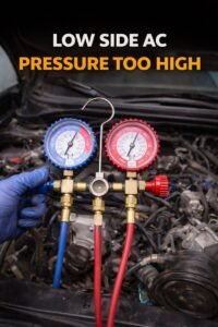 Read more about the article Low Side AC Pressure Too High Causes And Real Fixes