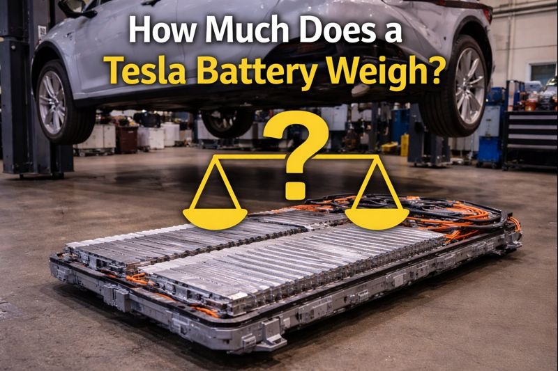 Read more about the article How Much Does A Tesla Battery Weigh And Why Weight Matters