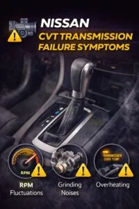 Read more about the article Nissan CVT Transmission Failure Symptoms You Should Not Ignore