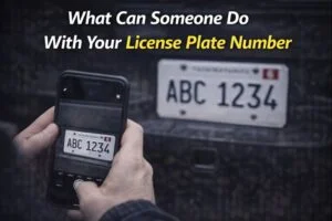 Read more about the article What Can Someone Do With Your License Plate Number? A Clear, Practical Guide