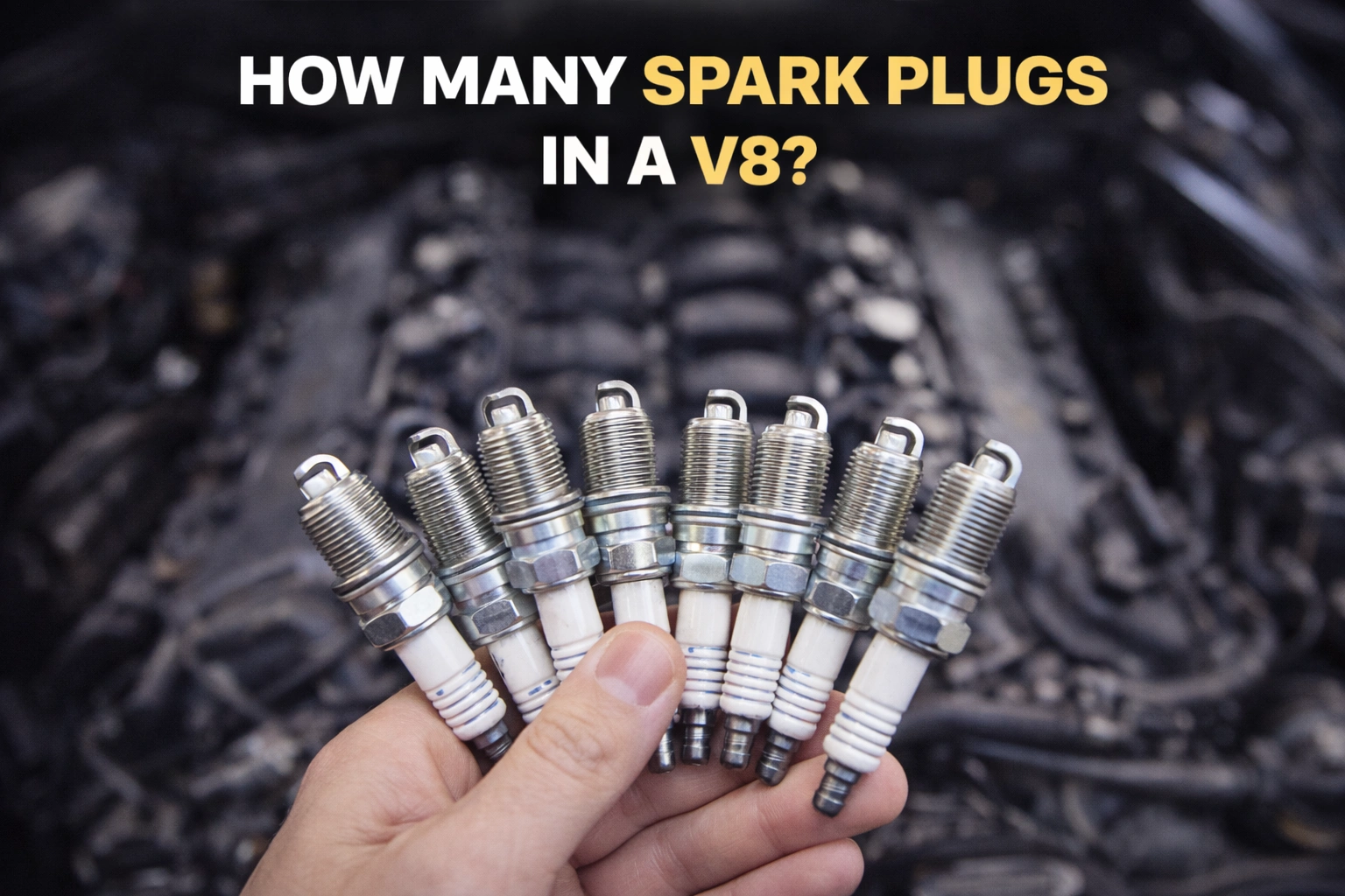 Read more about the article How Many Spark Plugs In A V8 Engine Explained