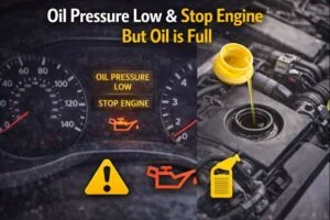 Read more about the article Oil Pressure Low Stop Engine Warning With Full Oil