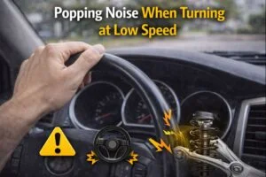 Read more about the article Popping Noise When Turning At Low Speed: Causes And Fixes