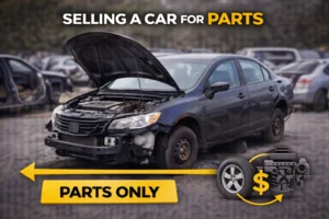 selling a car for parts