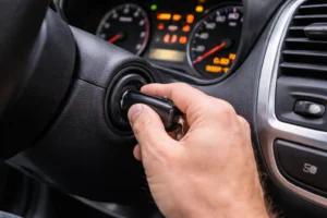 car not starting but has power