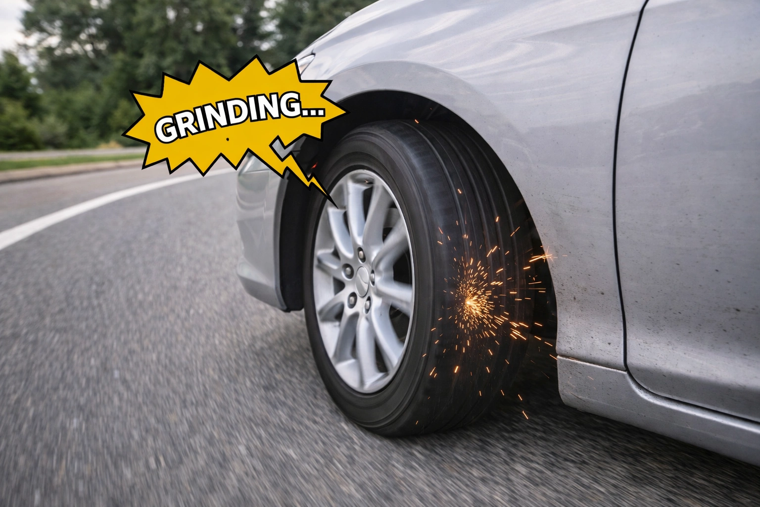 Read more about the article Grinding Noise When Turning Left Only Causes And Fixes
